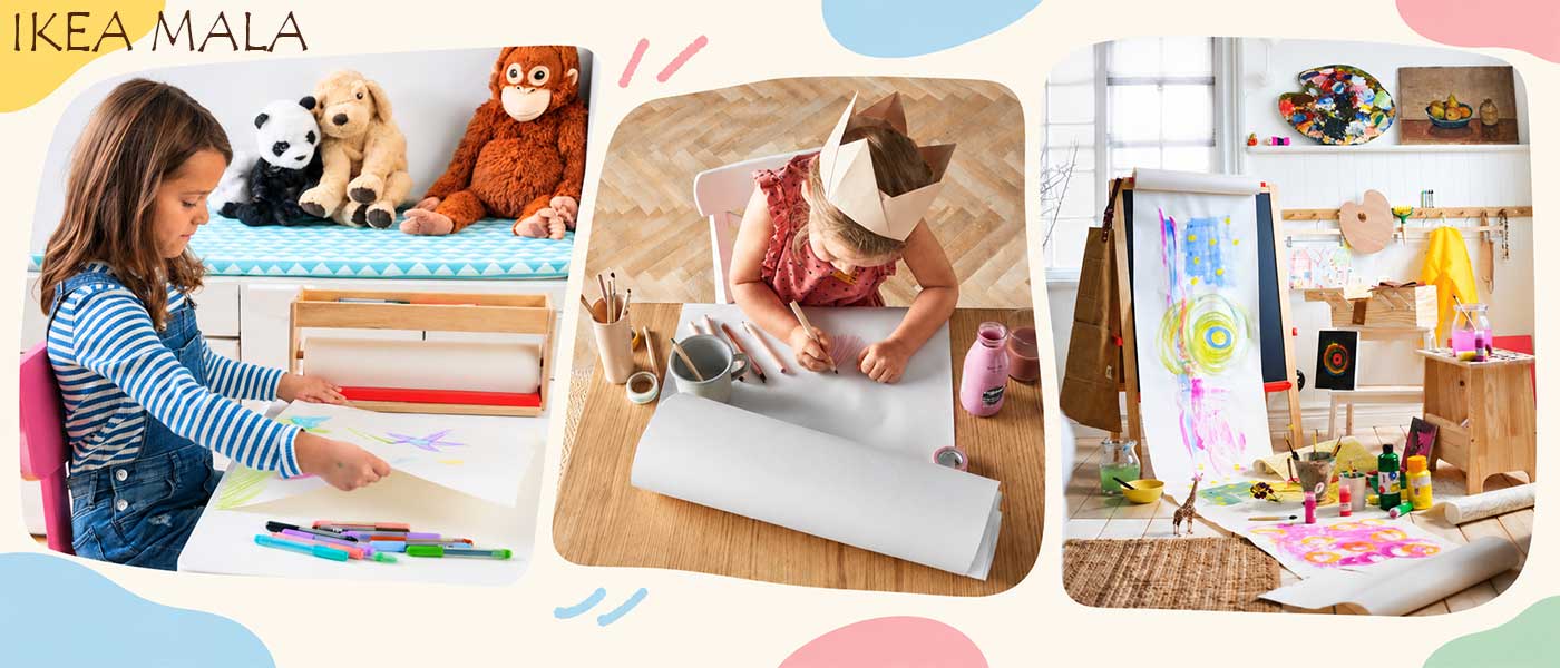 رول کاغذ نقاشی ایکیا مدل IKEA MALA